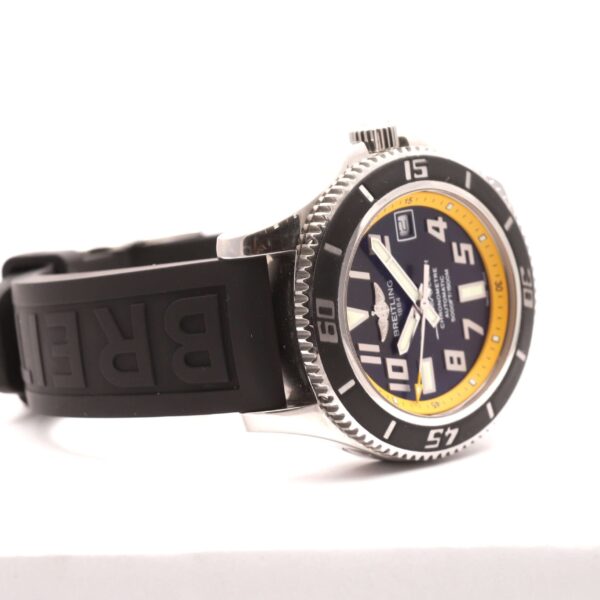 Breitling Superocean 42 Stainless Steel Automatic Yellow & Black