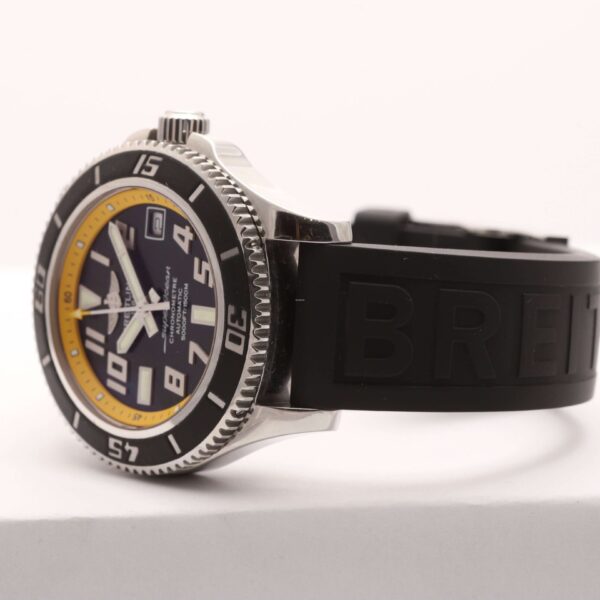 Breitling Superocean 42 Stainless Steel Automatic Yellow & Black