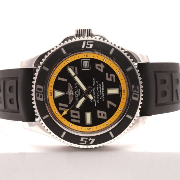 Breitling Superocean 42 Stainless Steel Automatic Yellow & Black
