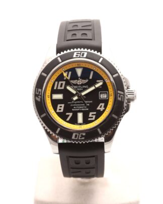 Breitling Superocean 42 Stainless Steel Automatic Yellow & Black