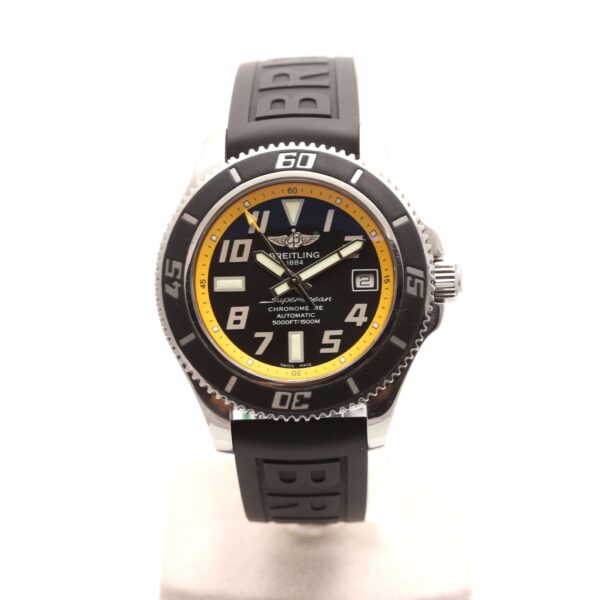 Breitling Superocean 42 Stainless Steel Automatic Yellow & Black