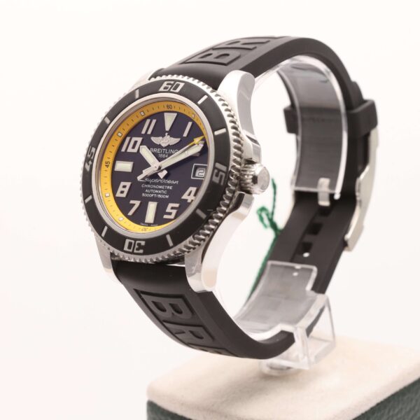 Breitling Superocean 42 Stainless Steel Automatic Yellow & Black