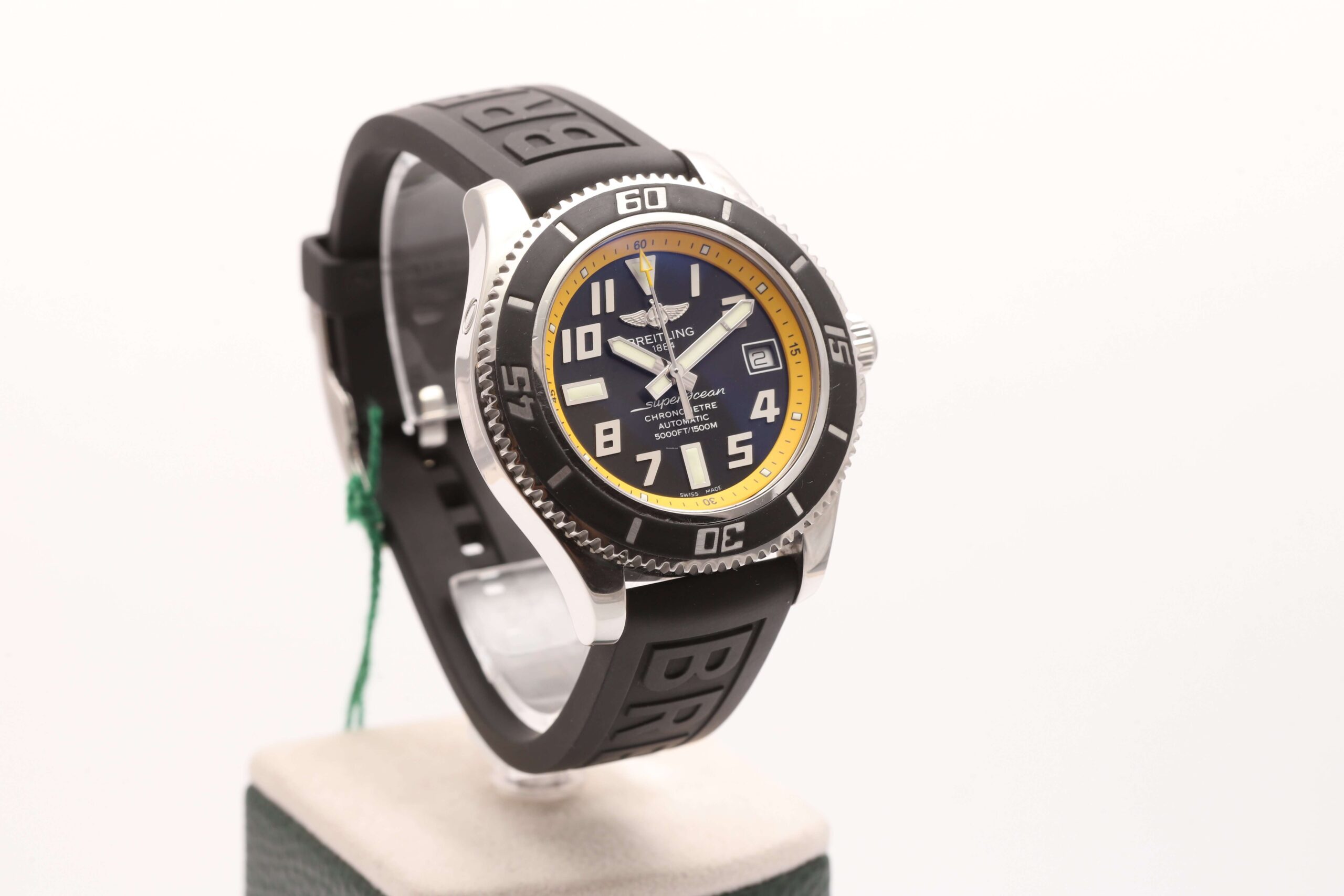 Breitling Superocean 42 Stainless Steel Automatic Yellow & Black
