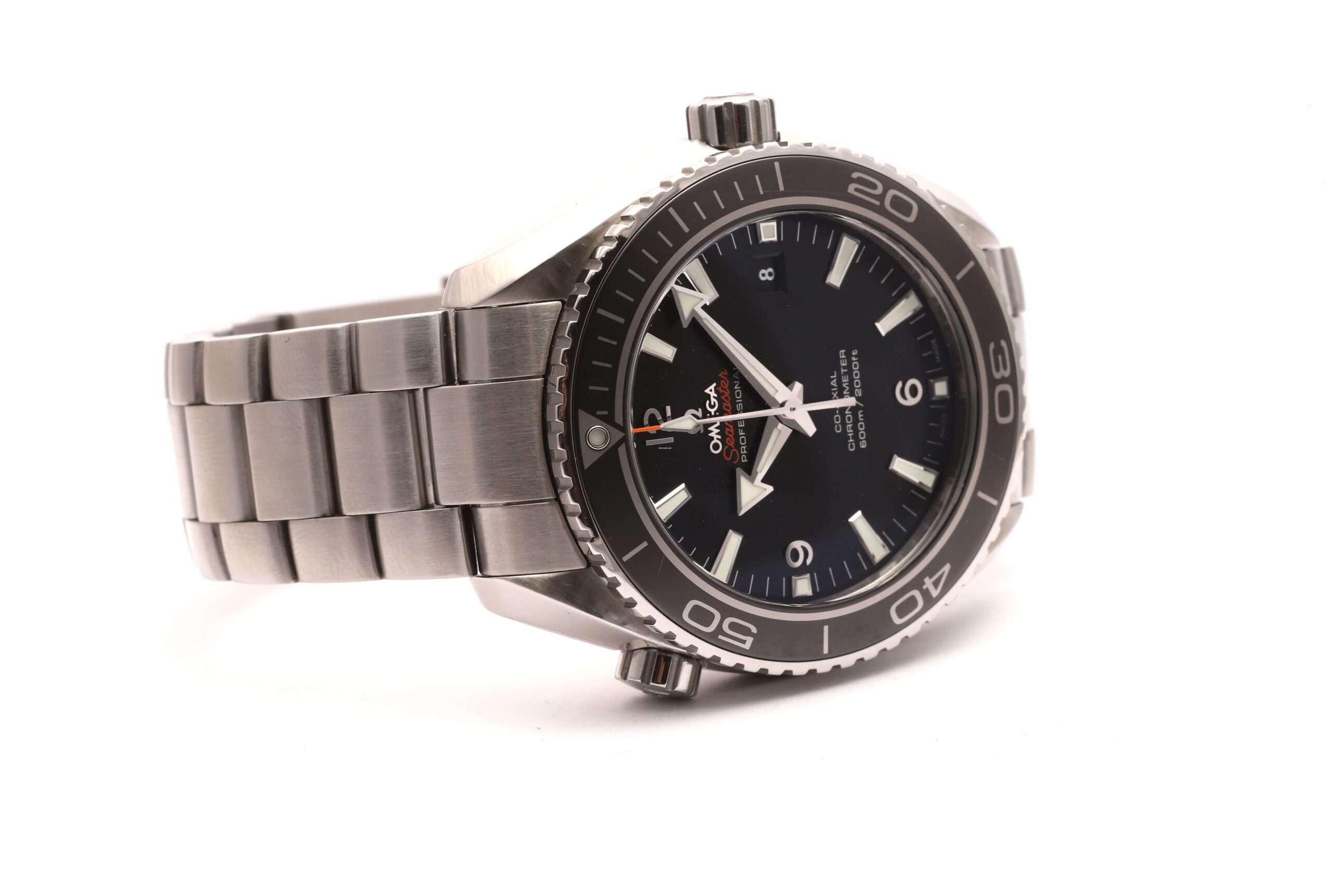 Omega Seamaster Planet Ocean 46mm Automatic Watch Box Papers