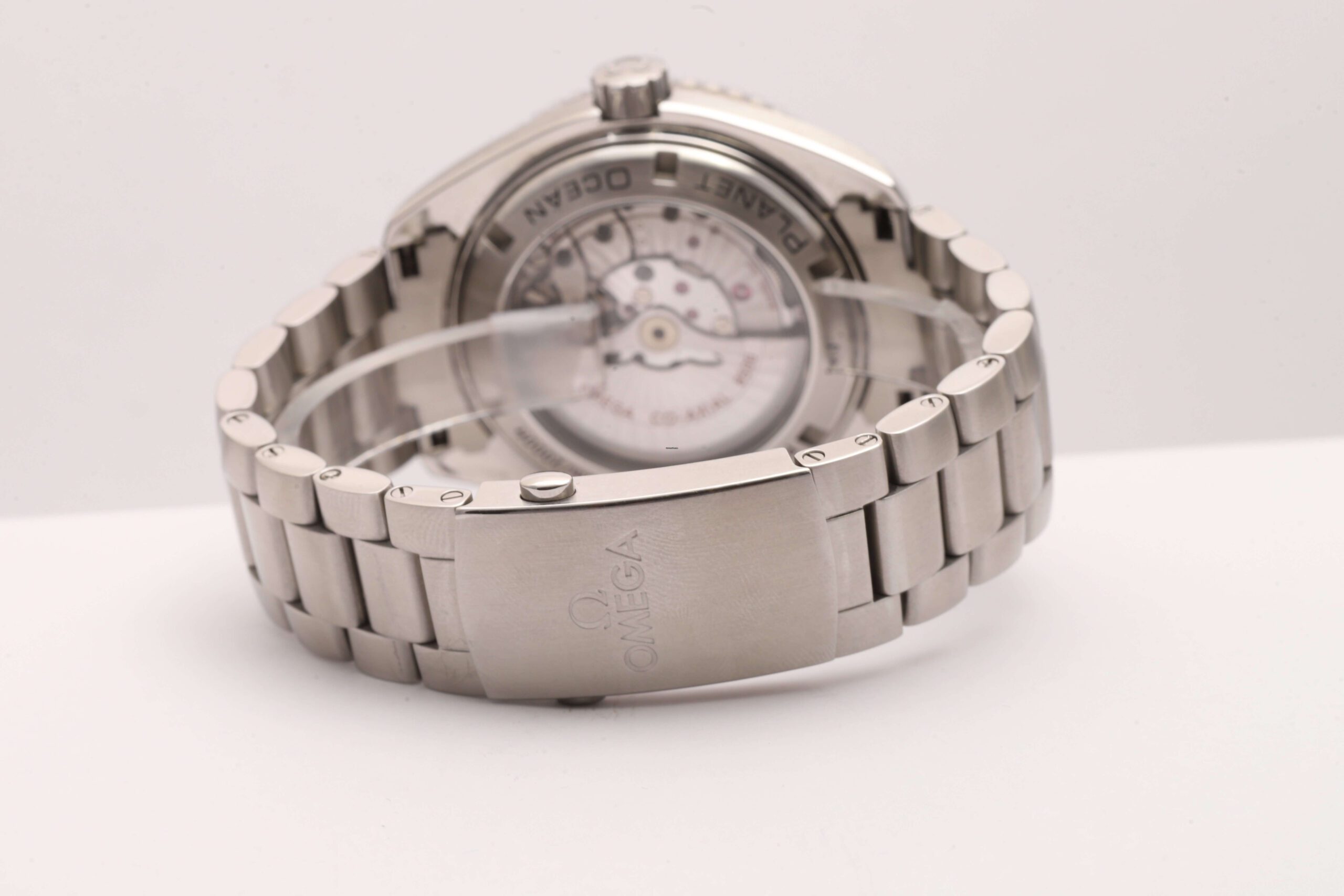 Omega Seamaster Planet Ocean 46mm Automatic Watch Box Papers