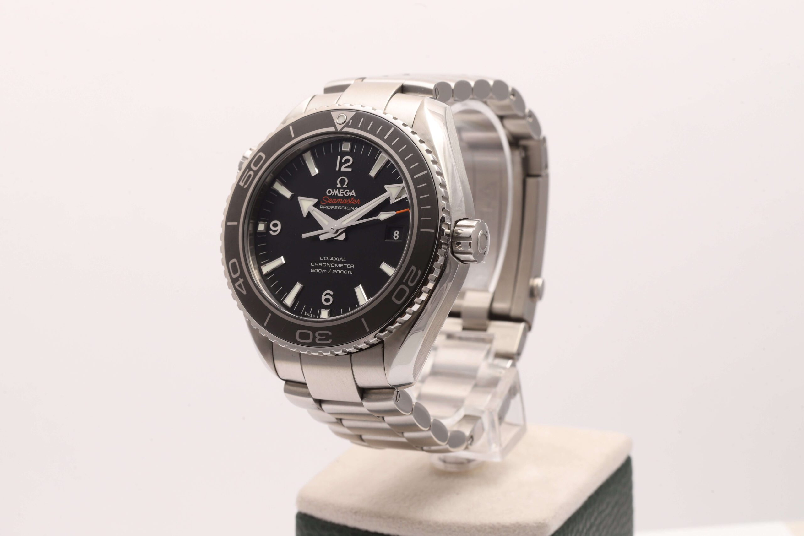 Omega Seamaster Planet Ocean 46mm Automatic Watch Box Papers