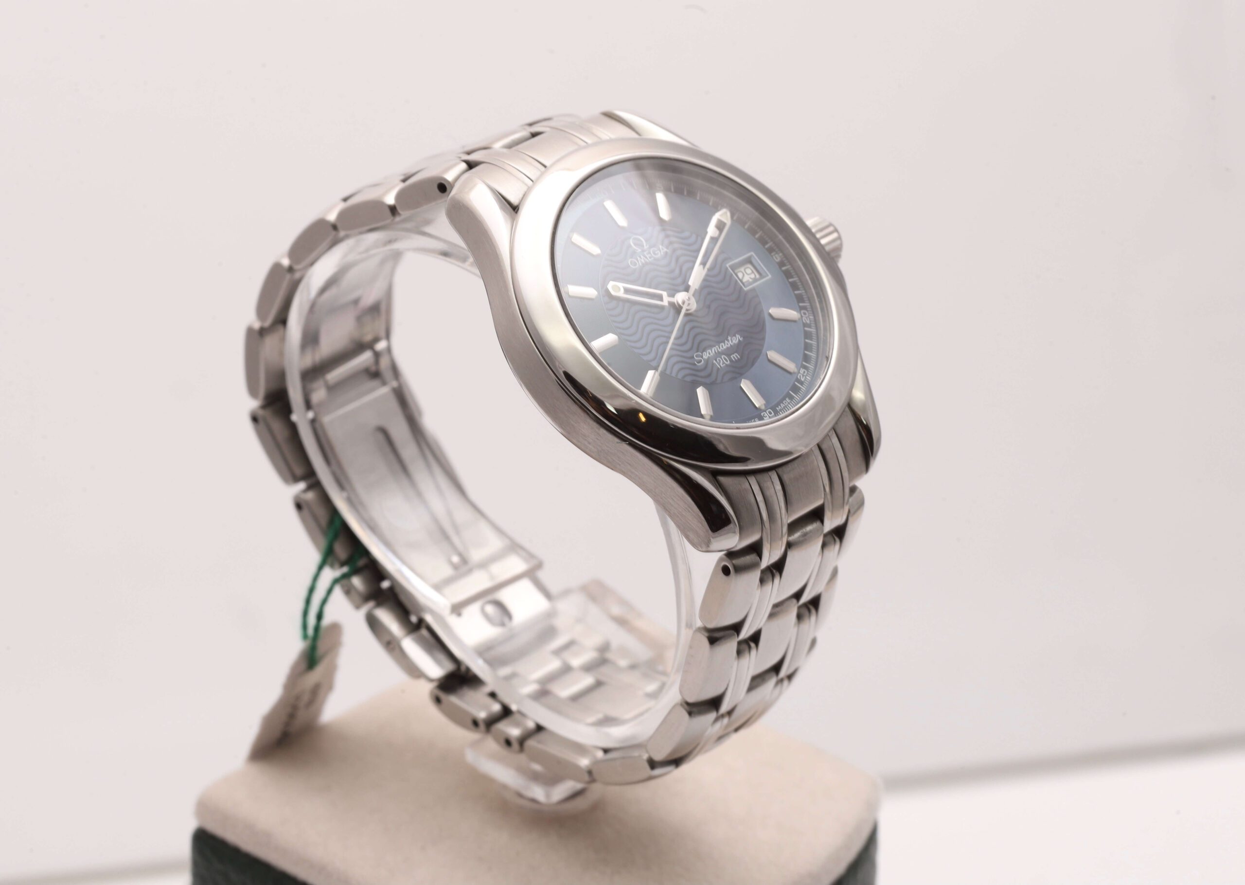 Omega Seamaster 120m Blue Wave Dial 36mm Watch