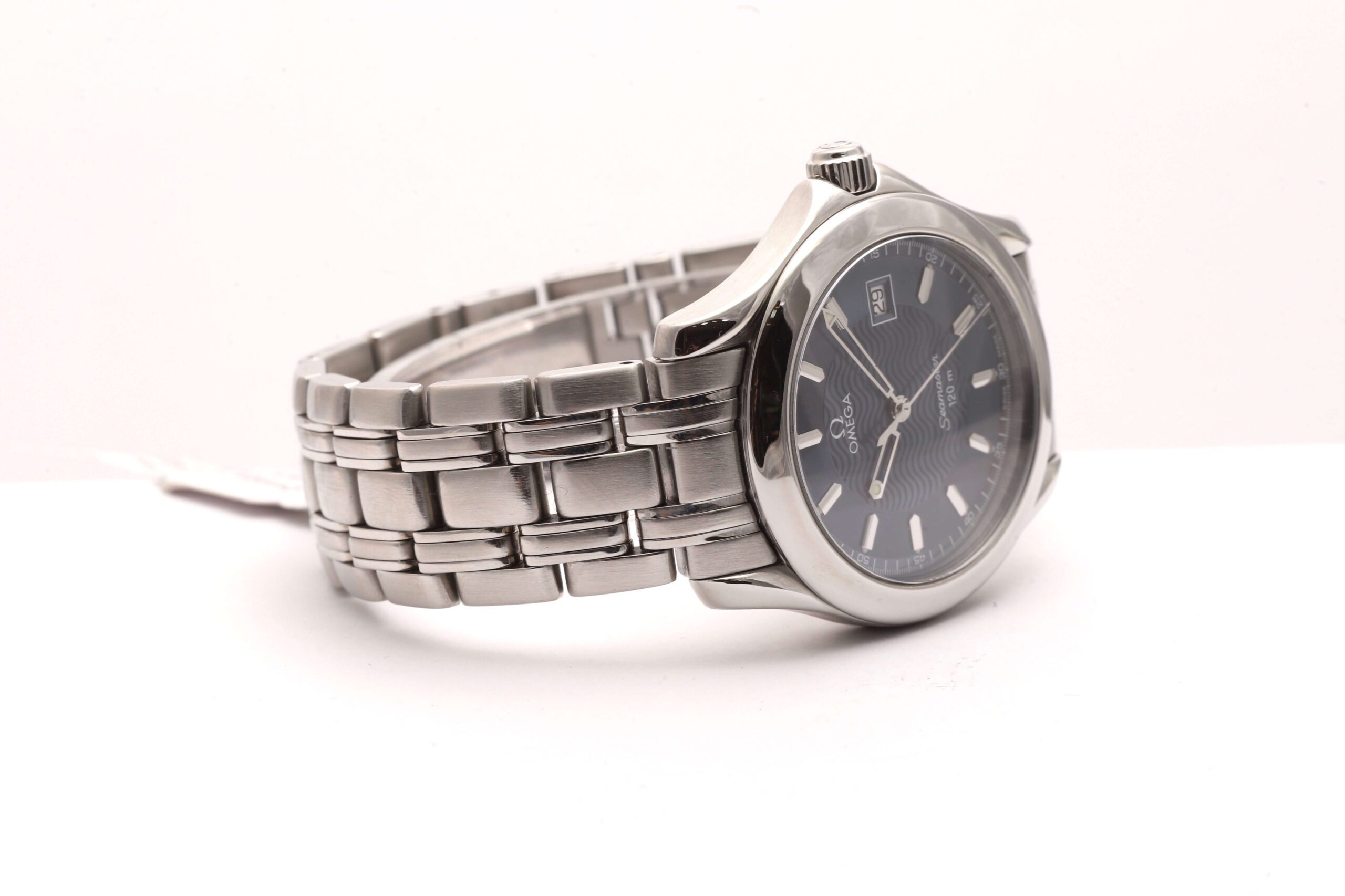 Omega Seamaster 120m Blue Wave Dial 36mm Watch