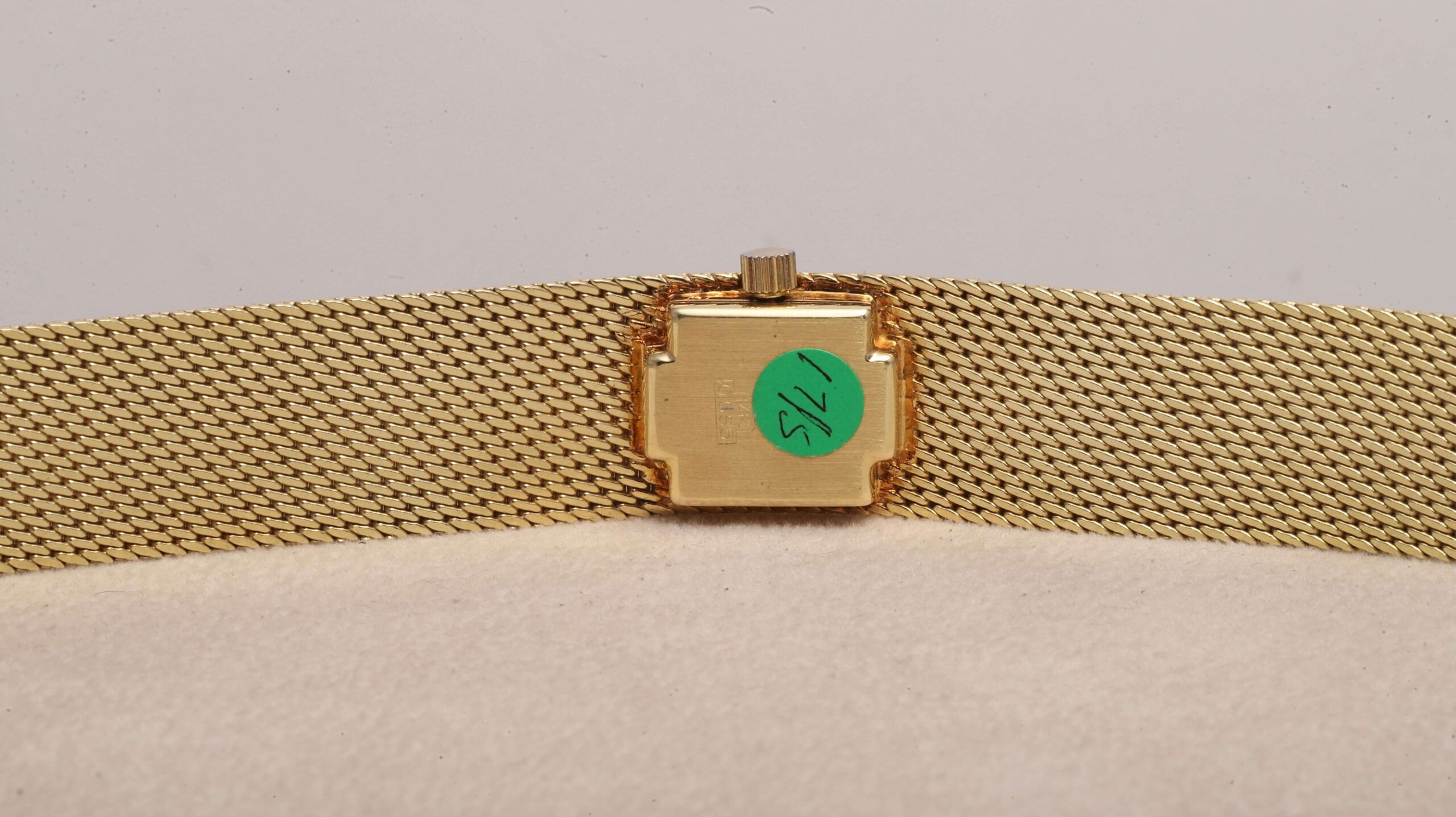 Zico 14ct Yellow Gold Hand Wound Zico Women's Watch