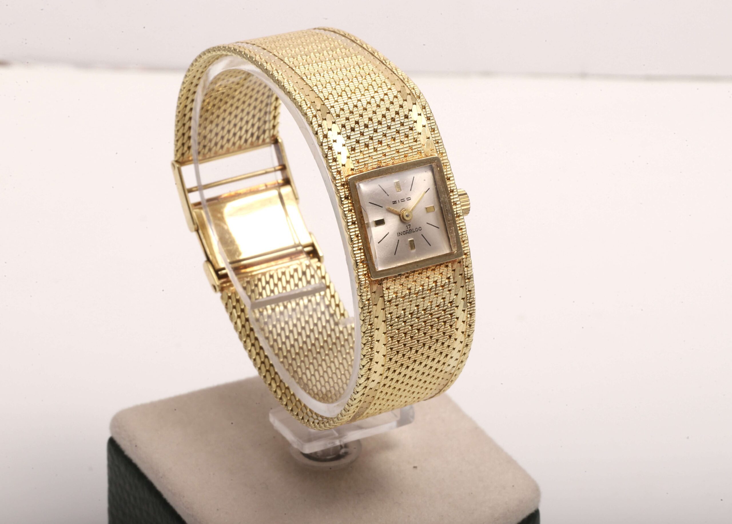 Zico 14ct Yellow Gold Hand Wound Zico Women's Watch