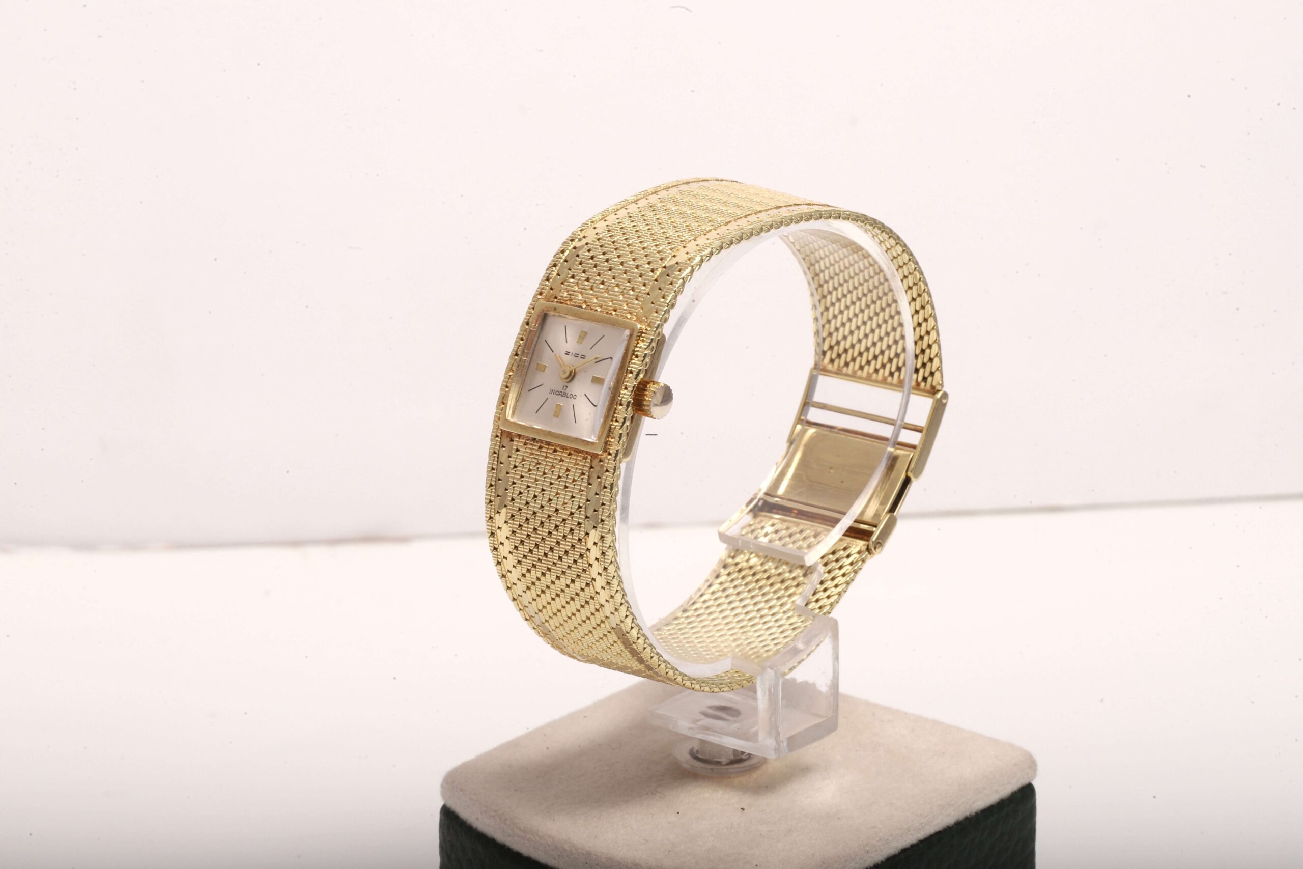 Zico 14ct Yellow Gold Hand Wound Zico Women's Watch