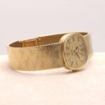 Rolex Precision 14ct Yellow Gold Manual Wind Women's Watch