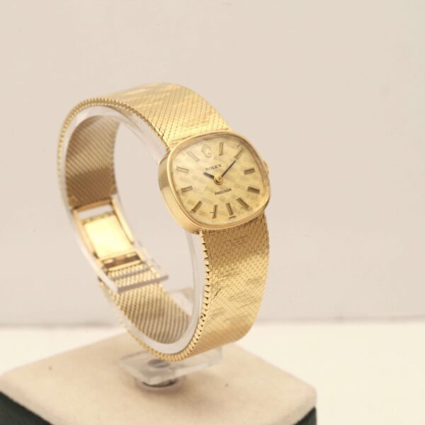 Rolex Precision 14ct Yellow Gold Manual Wind Women's Watch