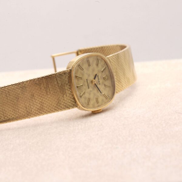 Rolex Precision 14ct Yellow Gold Manual Wind Women's Watch