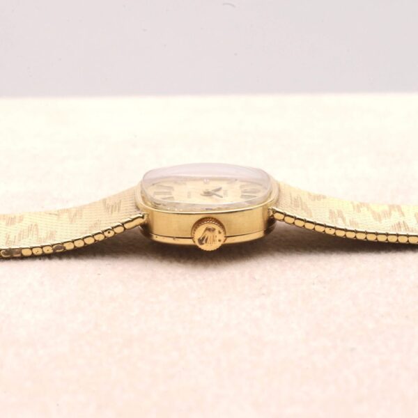 Rolex Precision 14ct Yellow Gold Manual Wind Women's Watch