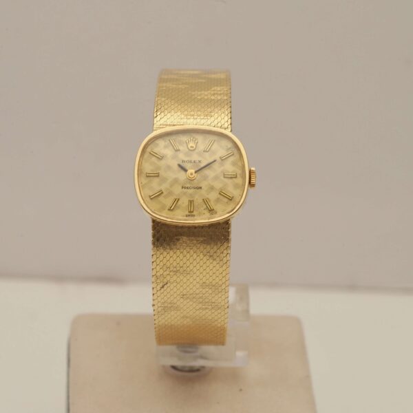 Rolex Precision 14ct Yellow Gold Manual Wind Women's Watch