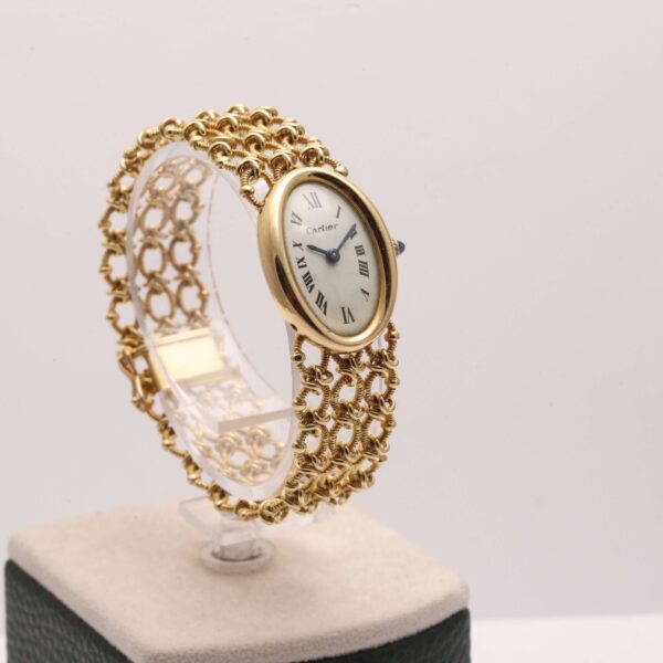 Cartier Baignoire 18ct Yellow Gold Women’ s Watch