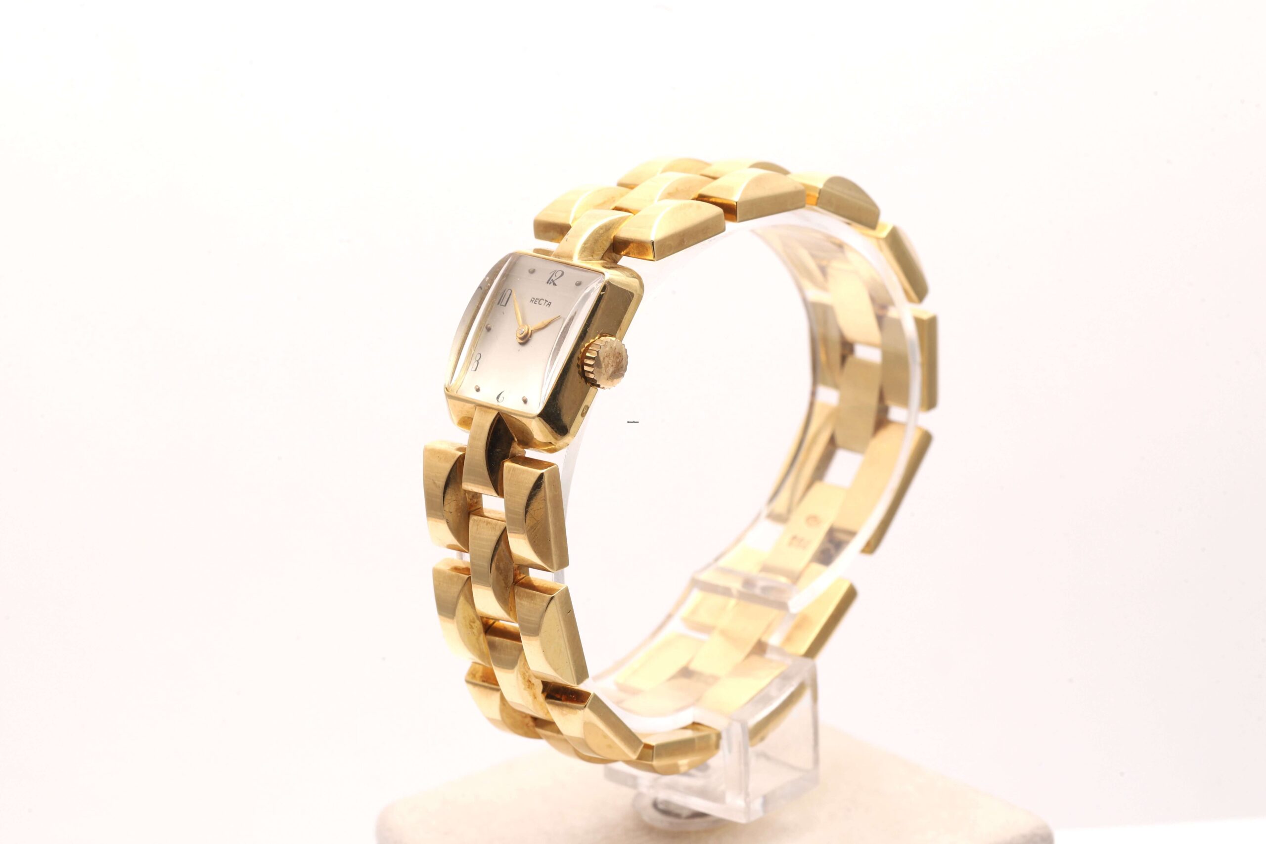 Recta 18ct Yellow Gold Hand Wound Zico Women's Watch Recta 18ct Yellow Gold Hand Wound Zico Women's Watch
