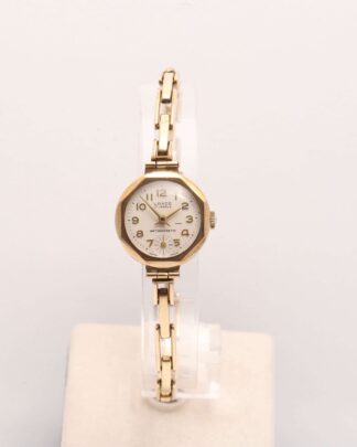 Lanco 9ct Yellow Gold Hand Wound Vintage Women's Watch