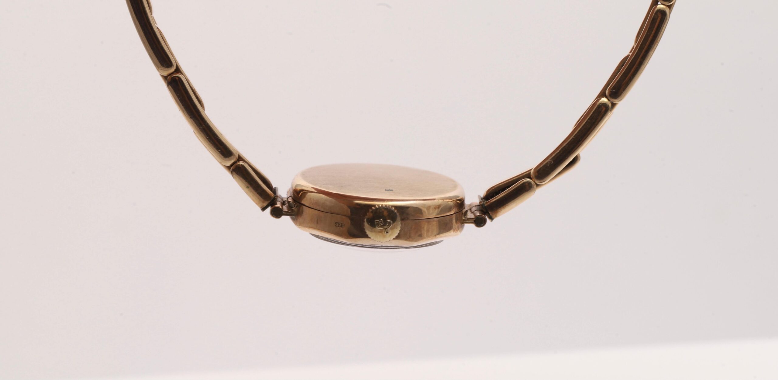 Lanco 9ct Yellow Gold Hand Wound Vintage Women's Watch