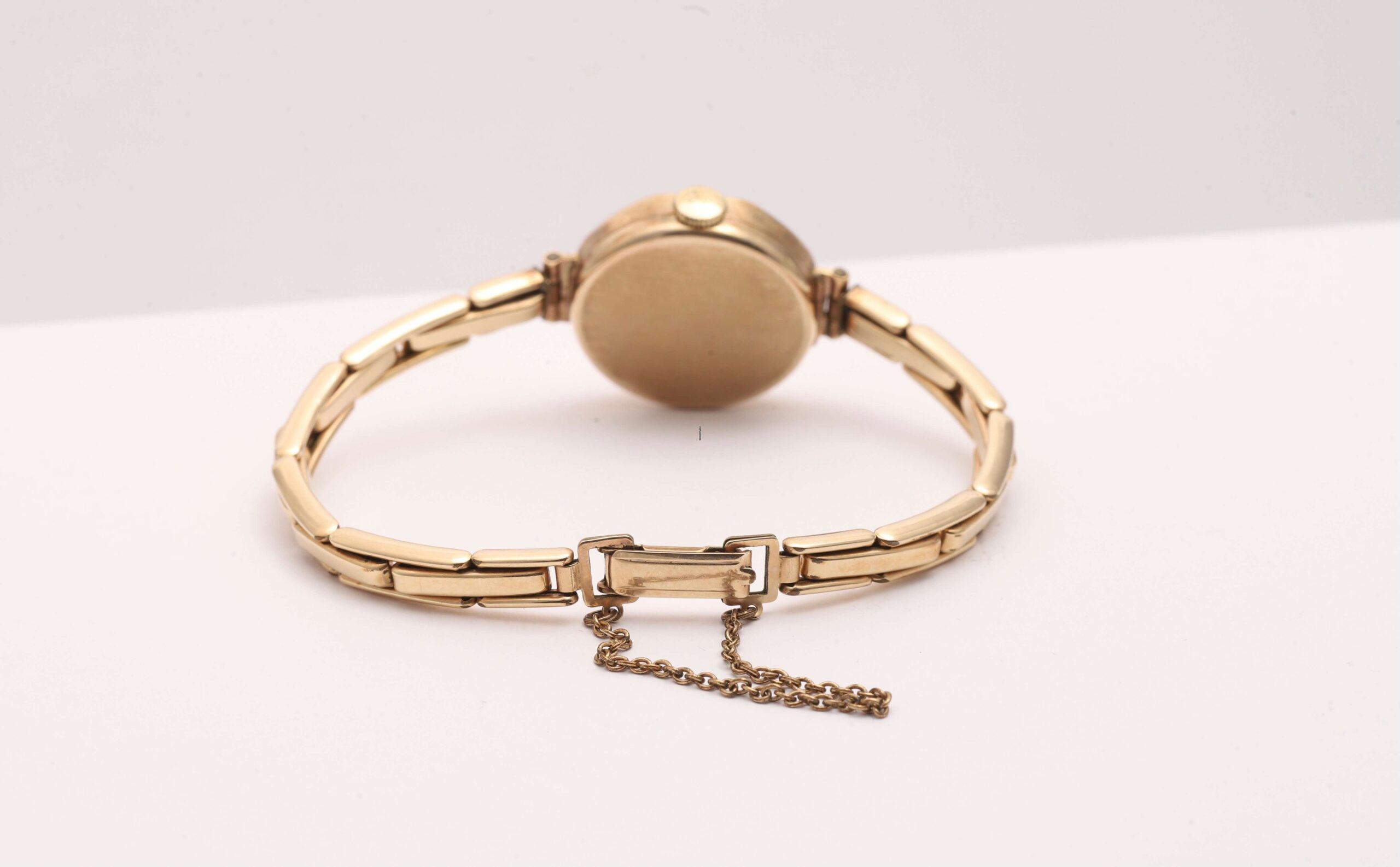 Lanco 9ct Yellow Gold Hand Wound Vintage Women's Watch