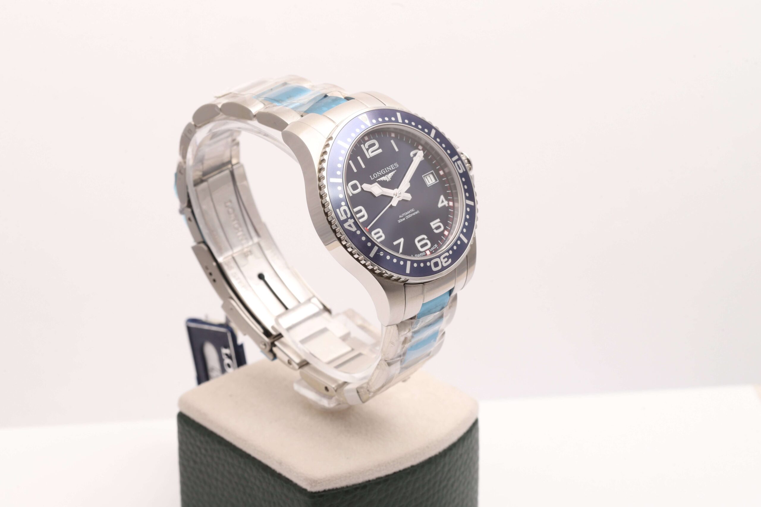 Longines Hydroconquest Automatic Blue Face 39mm Unworn Box Papers