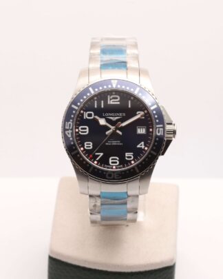 Longines Hydroconquest Automatic Blue Face 39mm Unworn Box Papers