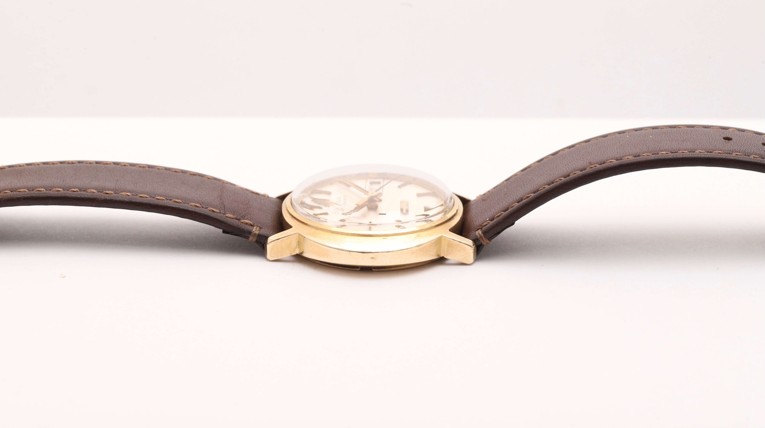 Bulova Accuquartz 14ct Gold Day Date Very Rare