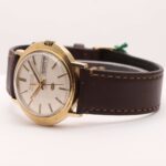 Bulova Accuquartz 14ct Gold Day Date Very Rare