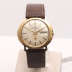 Bulova Accuquartz 14ct Gold Day Date Very Rare