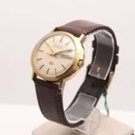 Bulova Accuquartz 14ct Gold Day Date Very Rare