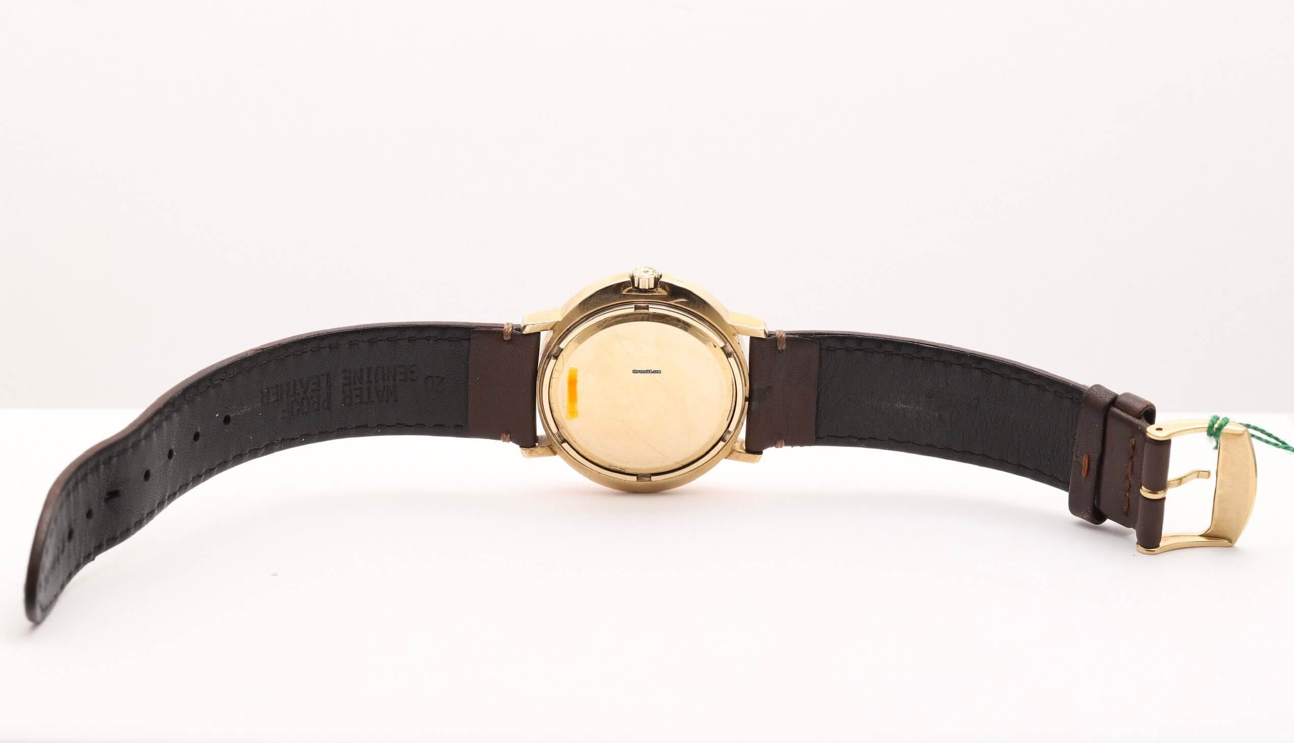 Bulova Accuquartz 14ct Gold Day Date Very Rare