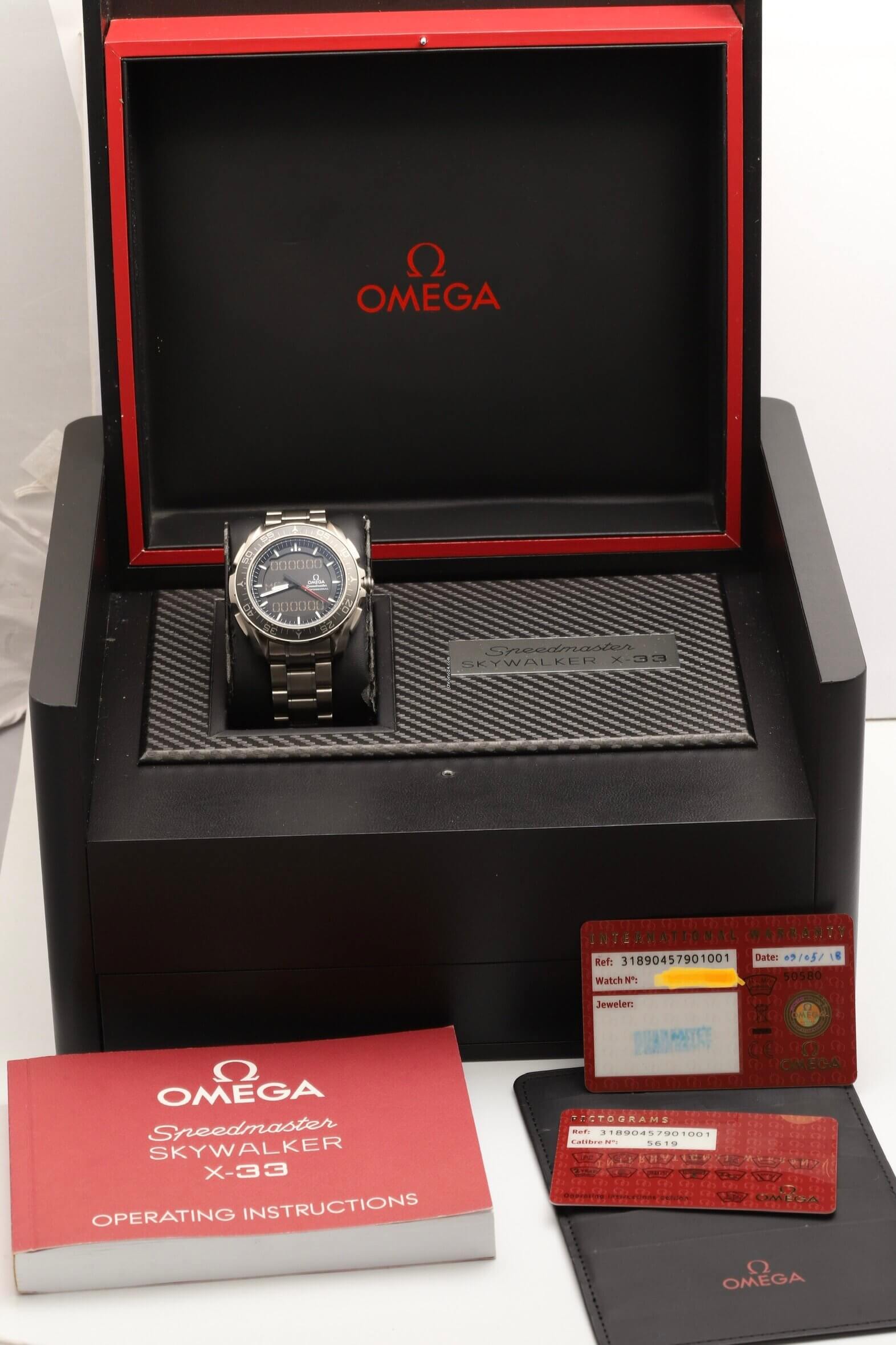 Omega Speedmaster Skywalker X-33 Titanium 45mm Unworn