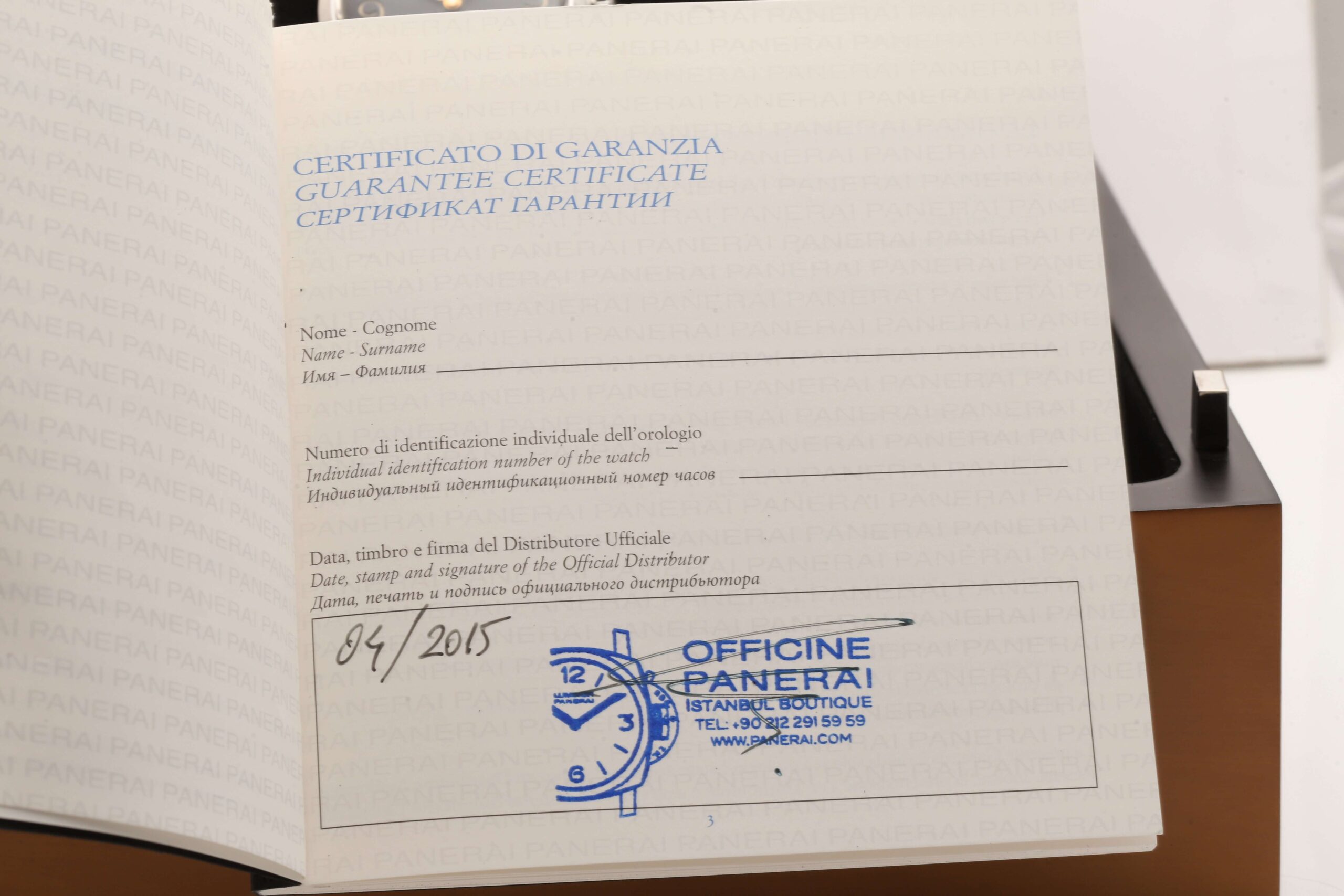 Panerai Marina Militare Radiomir 1940 PAM00587 Limited Edition 47mm