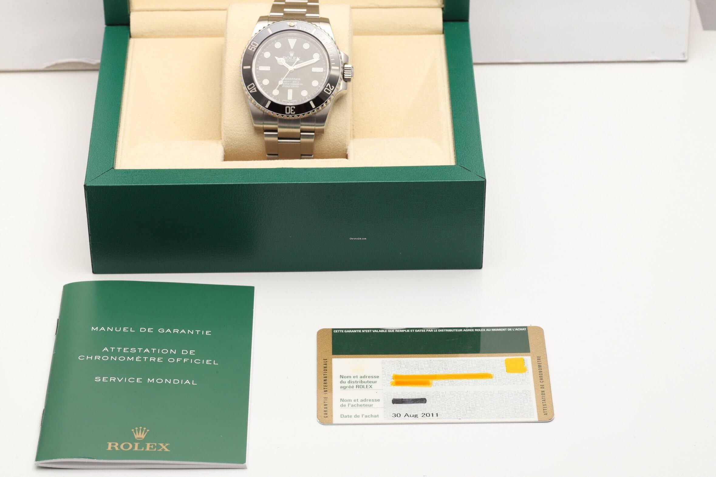 Rolex Submariner 40mm Automatic 2011 Box Papers Mint