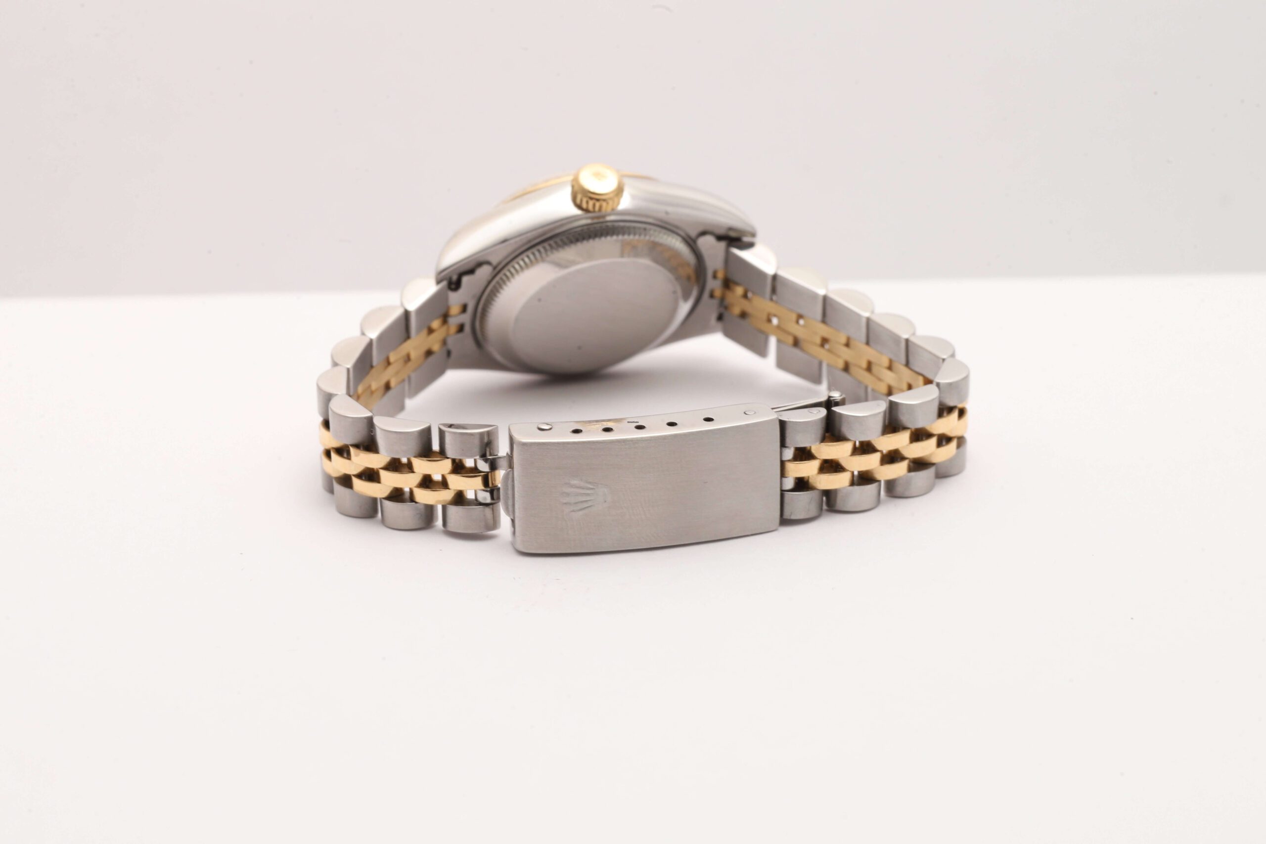 Rolex Lady-Datejust 26mm Steel And Gold Pyramid Dial