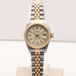 Rolex Lady-Datejust 26mm Steel And Gold Pyramid Dial