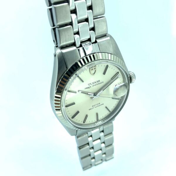 Tudor Prince Oysterdate 90734 18k Gold Fluted 34mm 80s