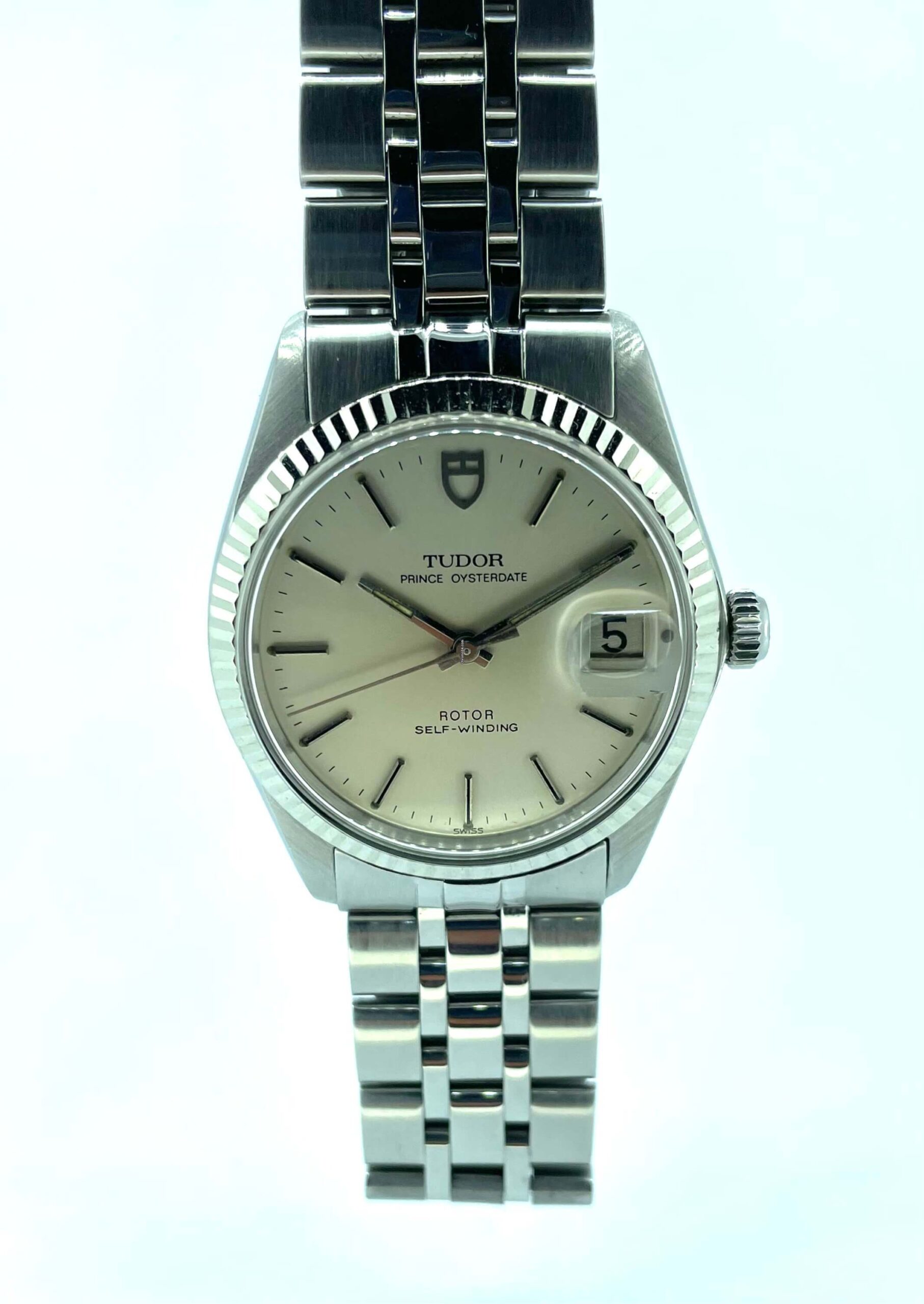 Tudor Prince Oysterdate 90734 18k Gold Fluted 34mm 80s Tudor Prince Oysterdate 90734 18k Gold Fluted 34mm 80s