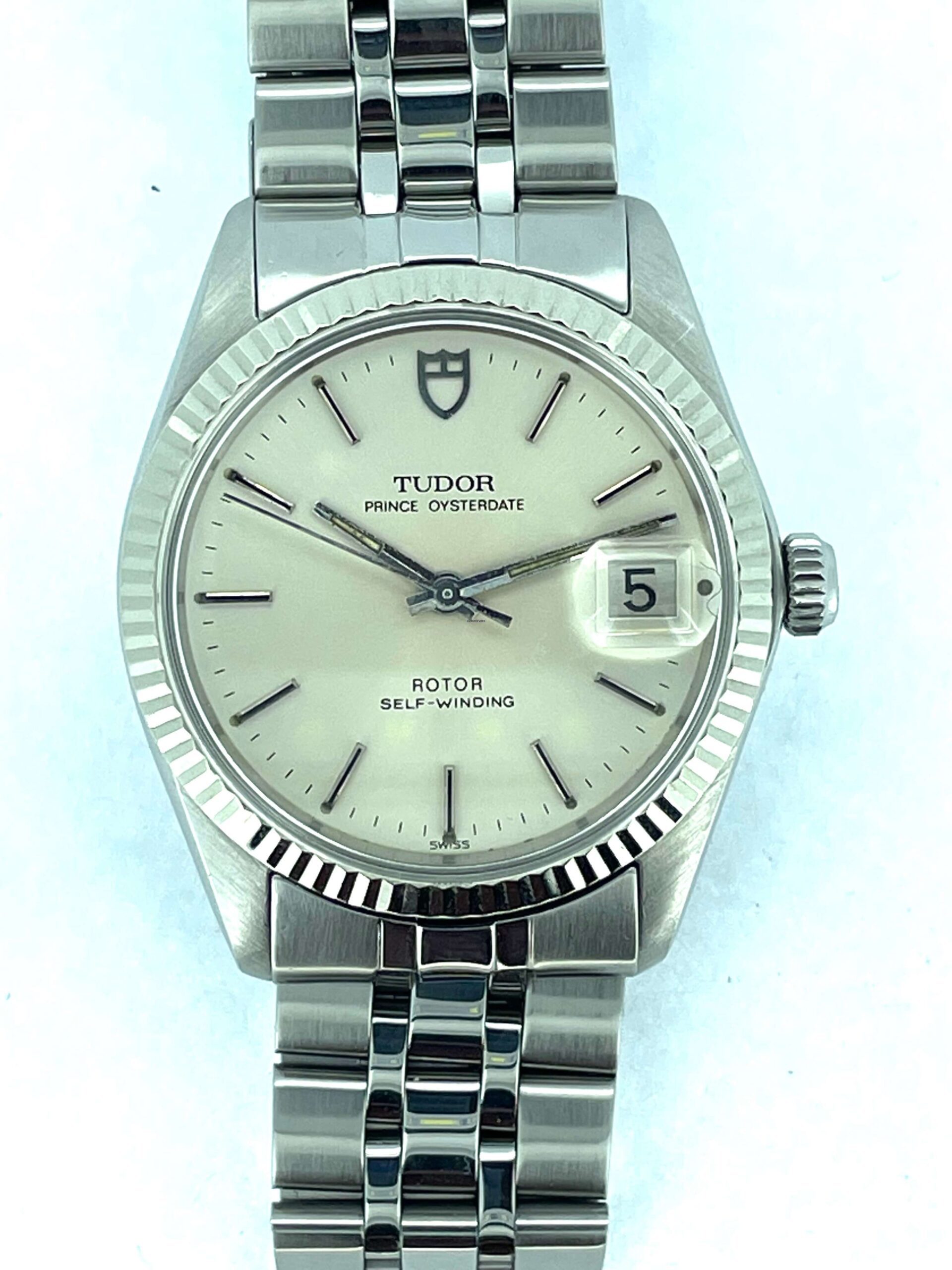 Tudor Prince Oysterdate 90734 18k Gold Fluted 34mm 80s Tudor Prince Oysterdate 90734 18k Gold Fluted 34mm 80s