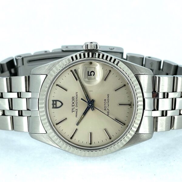 Tudor Prince Oysterdate 90734 18k Gold Fluted 34mm 80s