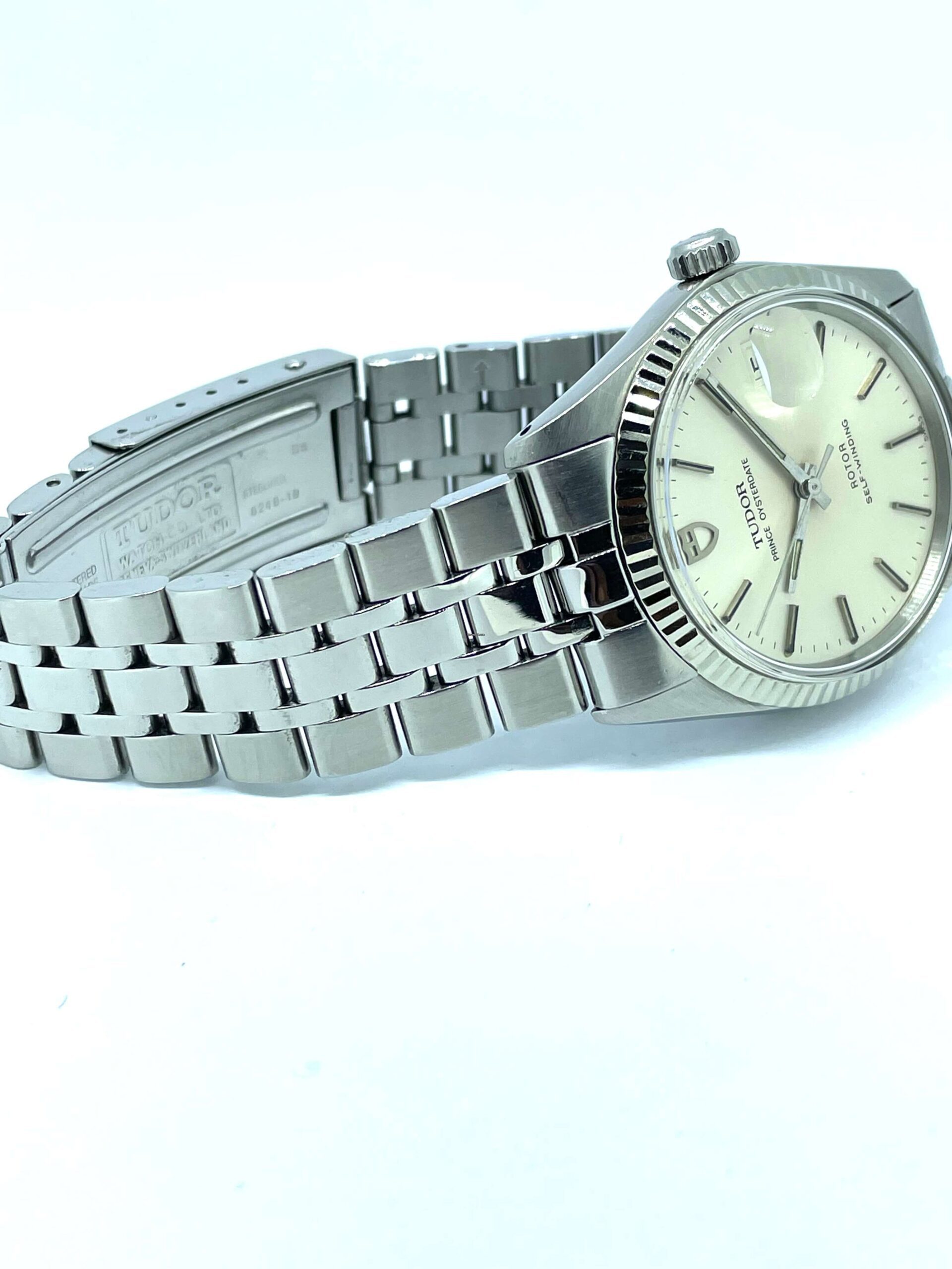 Tudor Prince Oysterdate 90734 18k Gold Fluted 34mm 80s Tudor Prince Oysterdate 90734 18k Gold Fluted 34mm 80s