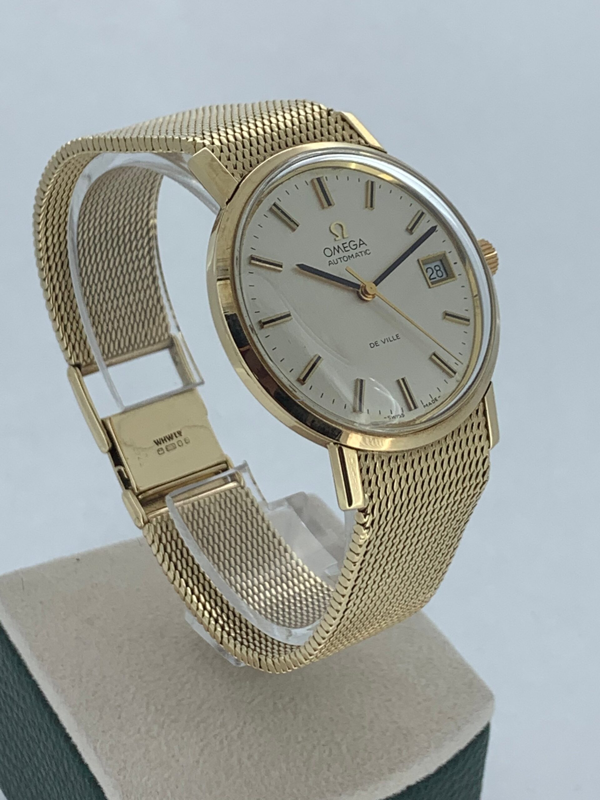 Omega De Ville Automatic Solid Yellow Gold Vintage Men’ s Watch