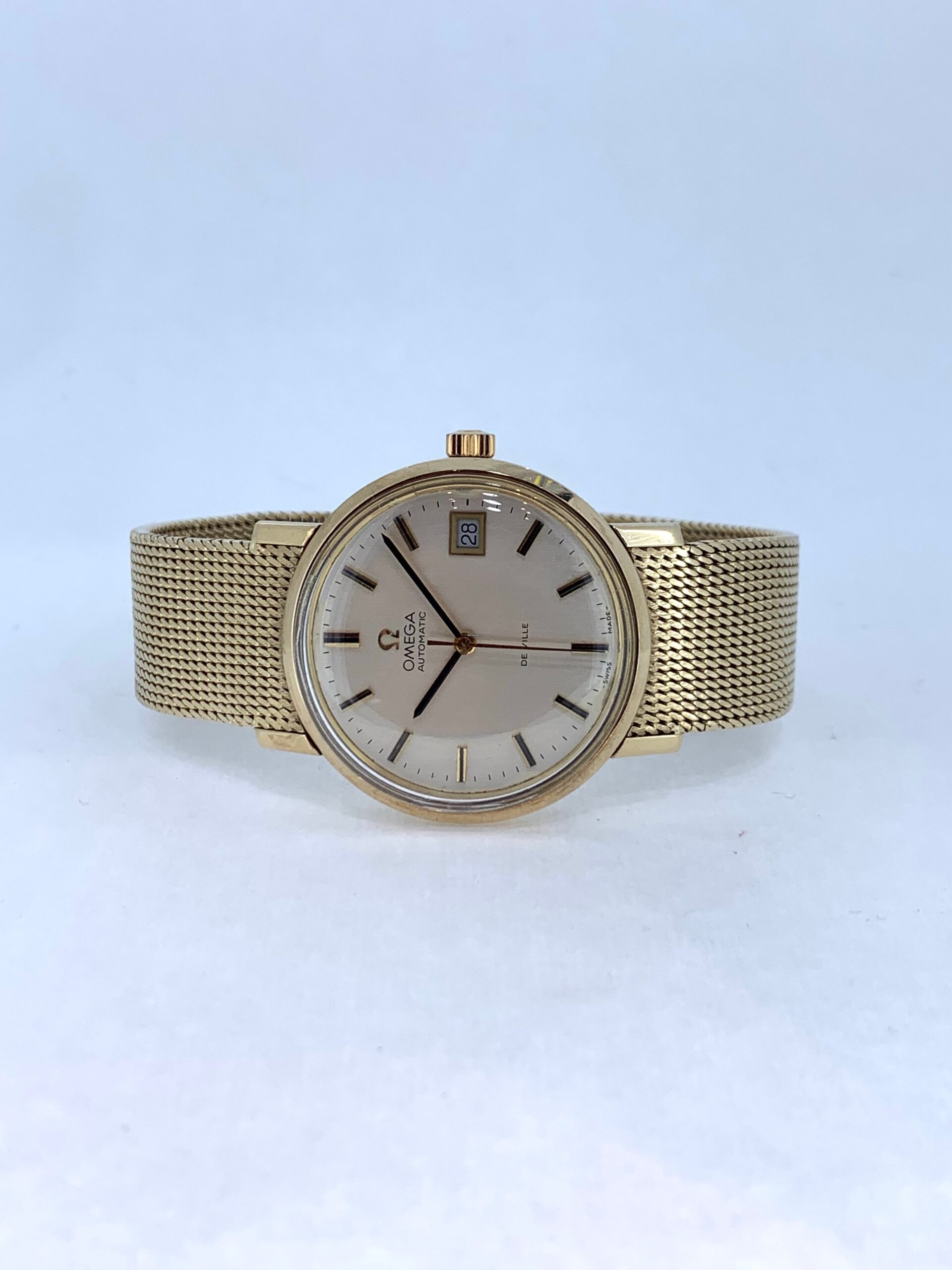Omega De Ville Automatic Solid Yellow Gold Vintage Men’ s Watch
