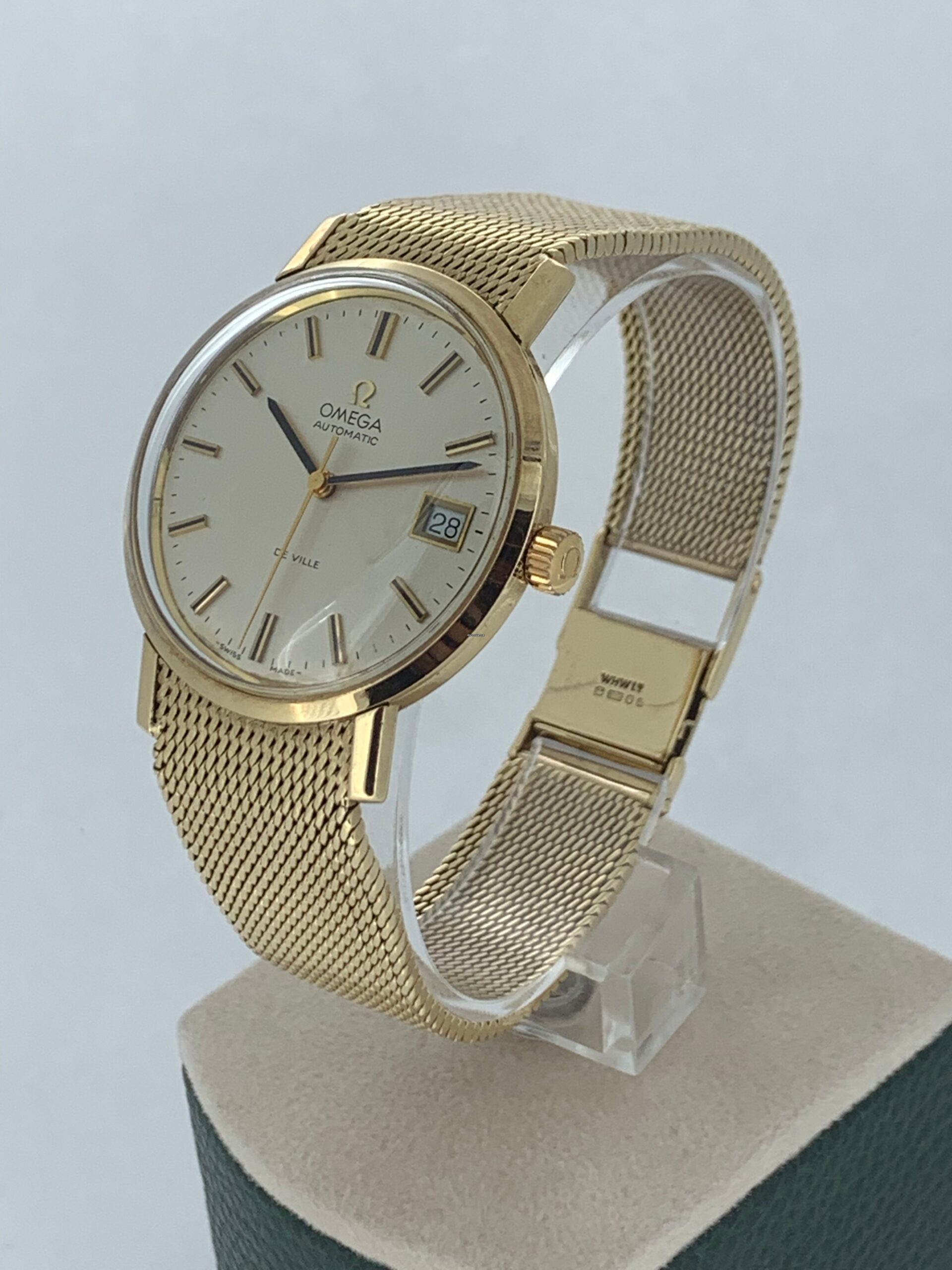 Omega De Ville Automatic Solid Yellow Gold Vintage Men’ s Watch