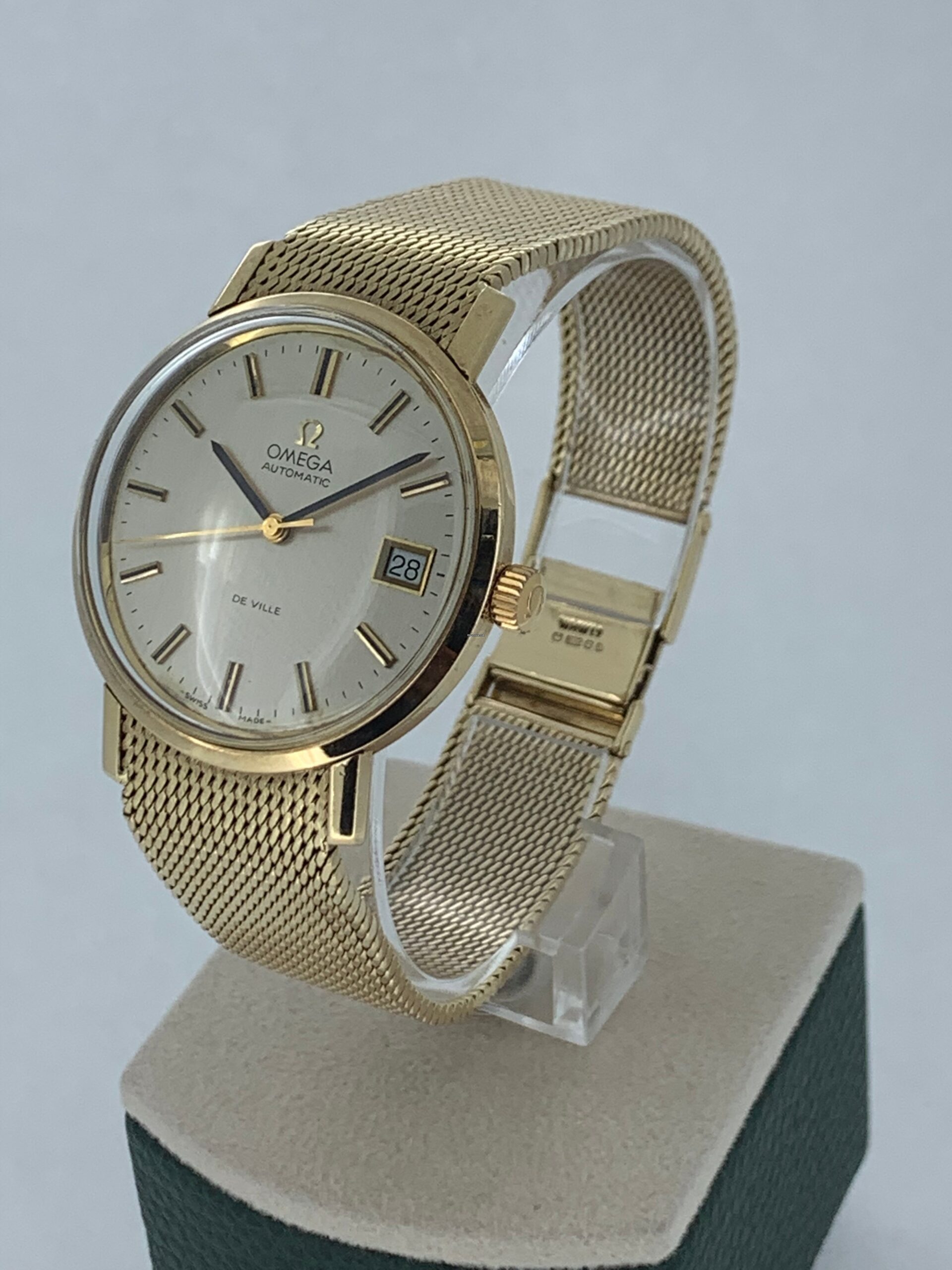 Omega De Ville Automatic Solid Yellow Gold Vintage Men’ s Watch