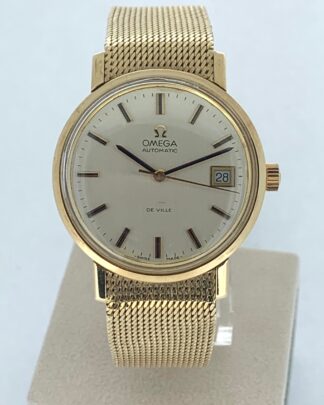 Omega De Ville Automatic Solid Yellow Gold Vintage Men’ s Watch
