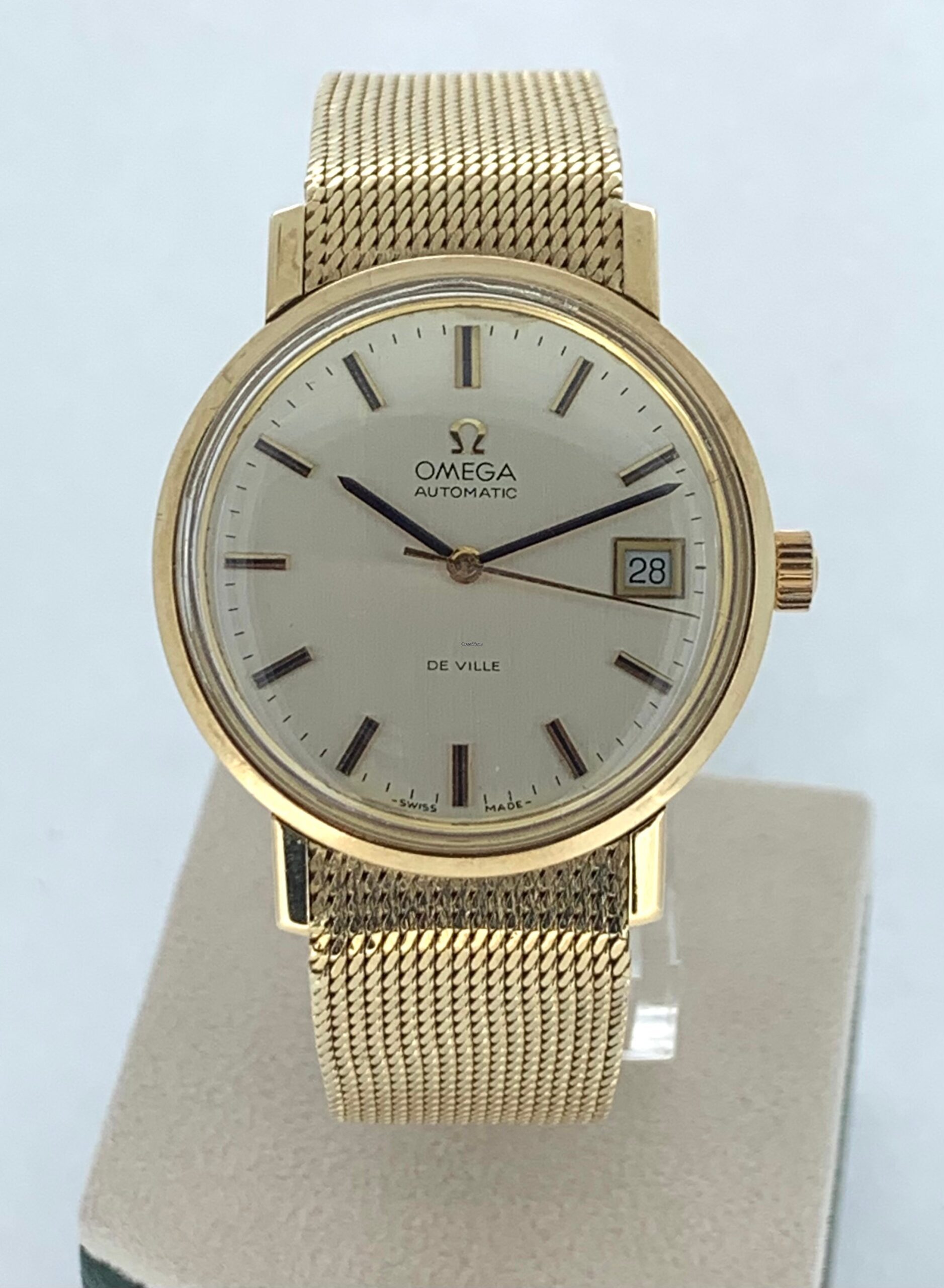 Omega De Ville Automatic Solid Yellow Gold Vintage Men’ s Watch