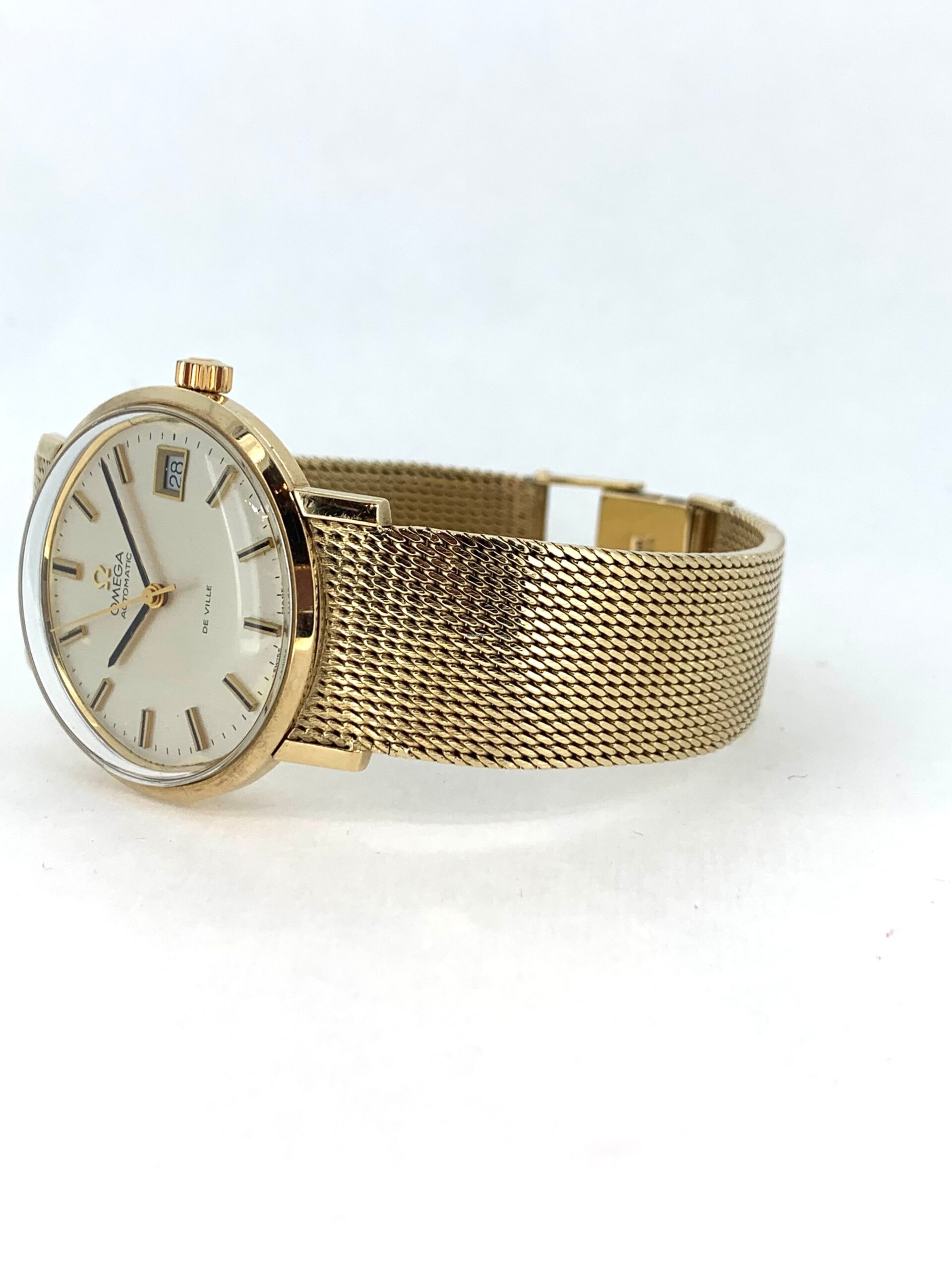 Omega De Ville Automatic Solid Yellow Gold Vintage Men’ s Watch