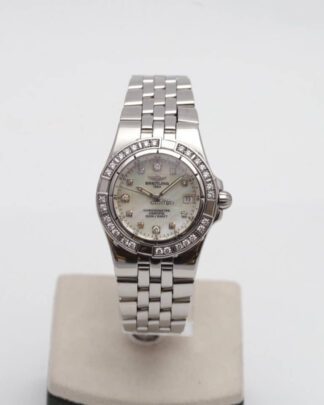 Breitling Starliner Mother of Pearl 30mm Diamond & Stainless Steel Ladies Watch